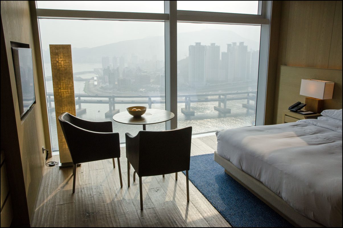 A room at the Park Hyatt, Busan - Accommodation for Haedong Yonggungsa Temple