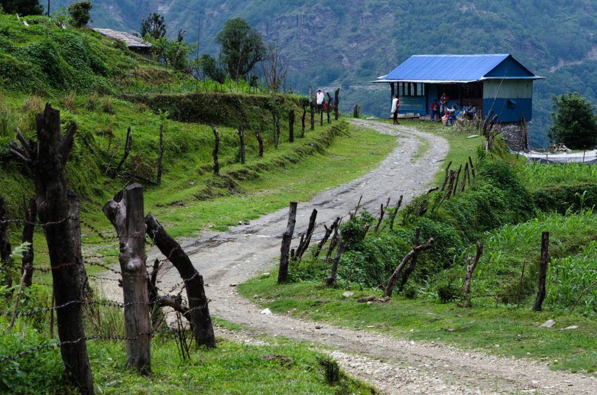 The trail ahead - best hiking in Nepal