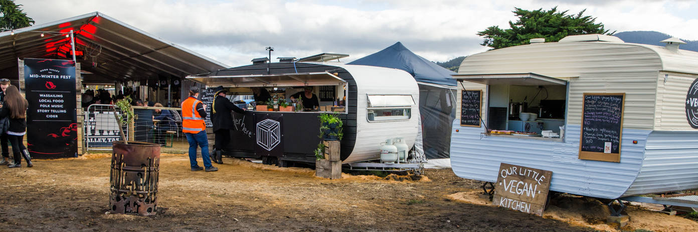 Still more food trucks - Huon Valley Mid Winter Festival