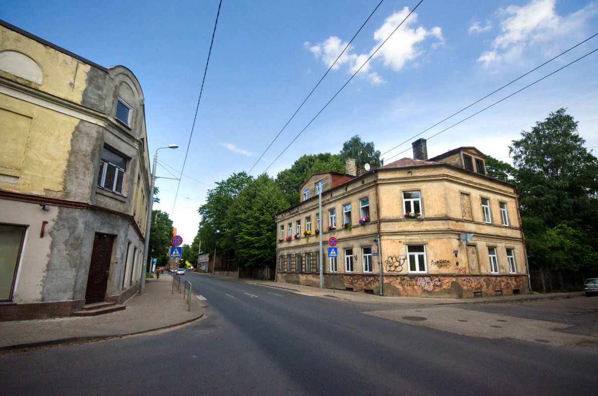 Agenskalns street - Latvian food in Riga