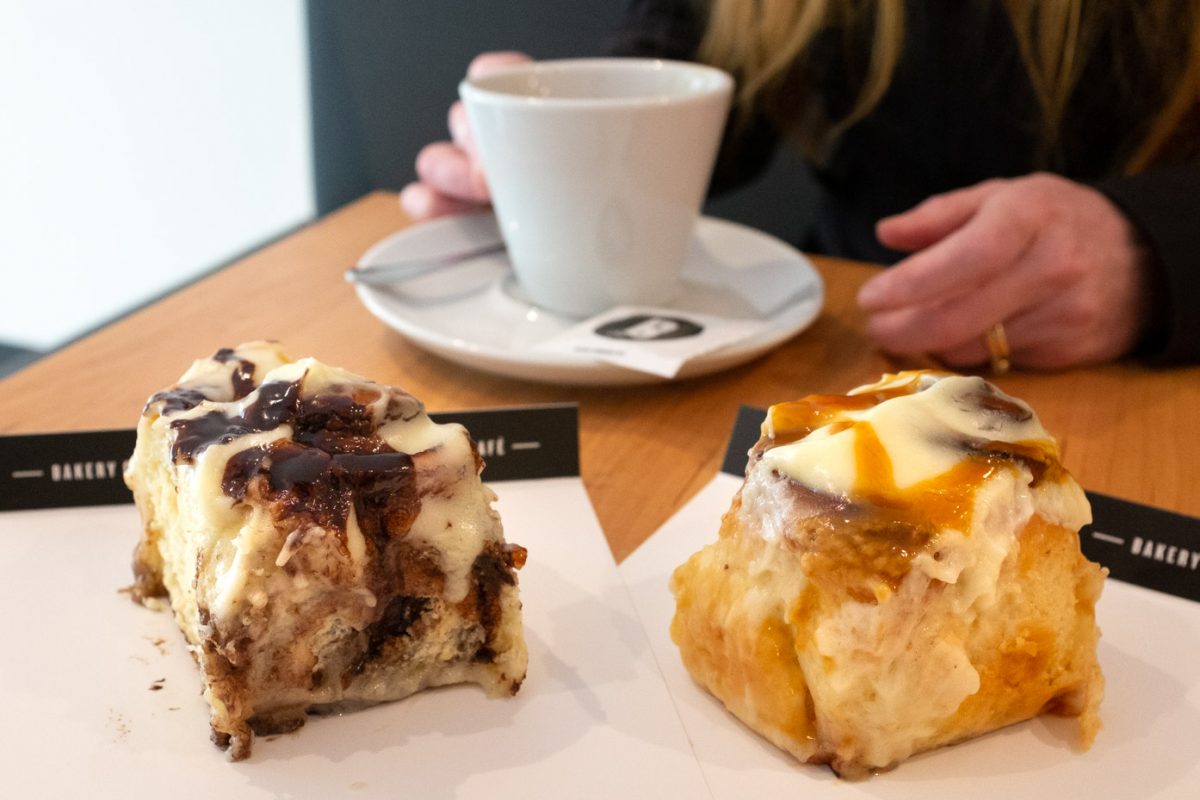 Cinnamon and cocoa scrolls from Bite Bakery Cafe