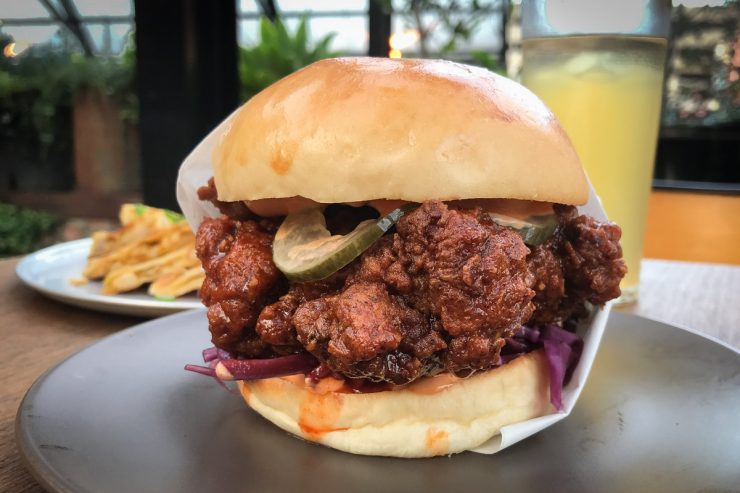 Oryza - Korean Fried Chicken burger